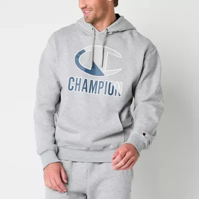 Champion Big and Tall Powerblend Fleece Mens Long Sleeve Hoodie