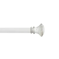 Deco Window Wood Trumpet 1 IN Adjustable Curtain Rod