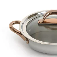 BergHOFF Ouro Gold 18/10 Stainless Steel 5-pc. Cookware Set with Glass Lid