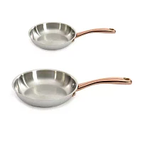 BergHOFF Ouro Gold 18/10 Stainless Steel 2-pc. Frypan Set