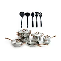 BergHOFF Ouro Gold 18/10 Stainless Steel 16-pc. Cookware Set