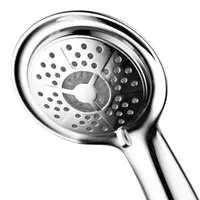 DreamSpa® All-Chrome 3-Way LED Twin Showerhead