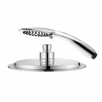 Razor™ High-Fashion 8-inch Slimline Design 3-wayRainfall Combo  / Premium Chrome