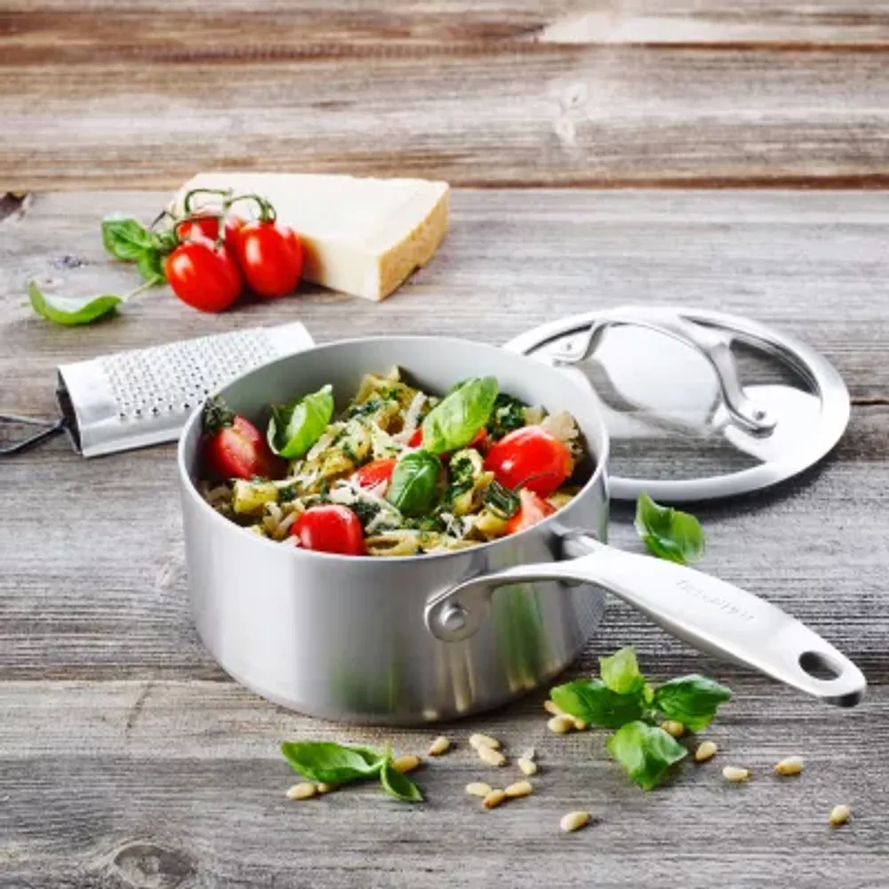 GreenPan Venice Pro Stainless Steel Ceramic Non-Stick 1.5-qt. Covered Sauce Pan