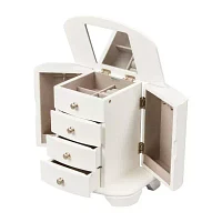 Mele and Co Kaitlyn  Musical White Jewelry Box