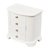 Mele and Co Kaitlyn  Musical White Jewelry Box