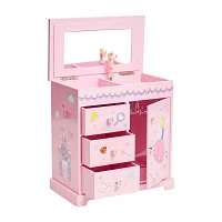 Mele and Co Krista Musical Ballerina Pink Jewelry Box