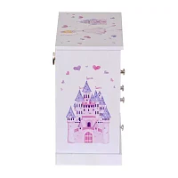 Mele and Co Adalyn Musical Ballerina Pink & White Jewelry Box