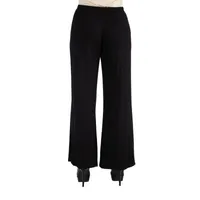 24/7 Comfort Apparel Comfortable Solid Palazzo Pants