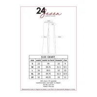 24/7 Comfort Apparel Comfortable Solid Palazzo Pants