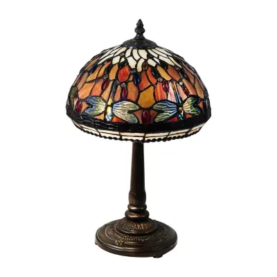 Dale Tiffany Flavia Dragonfly Table Lamp