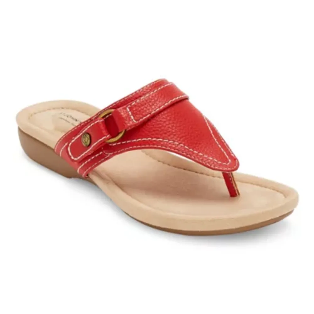 St. John's Bay Womens Zina Flat Sandals