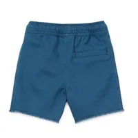 Okie Dokie Toddler & Little Boys Twill Mid Rise Pull-On Short