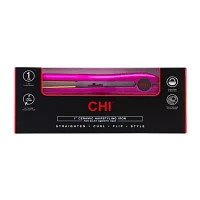 CHI "Special Edition 1"" Glazing Fuchsia Ceramic" Fast Heating 1" Flat Iron