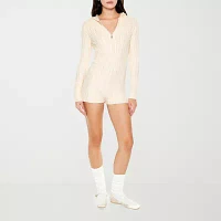 Forever 21 Long Sleeve Romper-Juniors