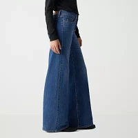 Levi's Womens Mid Rise Wide Leg Jean