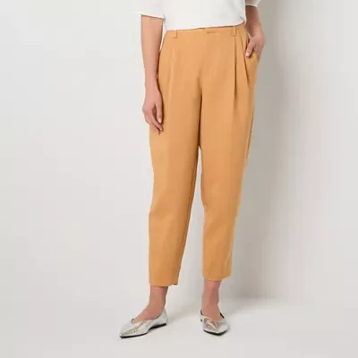 Worthington Womens Pintuck Trouser