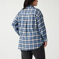 Levi's Plus Pl Henri Womens Long Sleeve Flannel Shirt