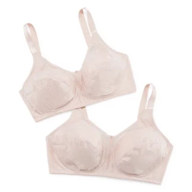 Just My Size Comfort Shaping Bra Multi-Pack 2-pc. Wireless Full Coverage Bra  1q20 - JCPenney