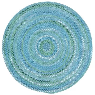 Capel Inc. Waterway Concentric Braided Round Rugs