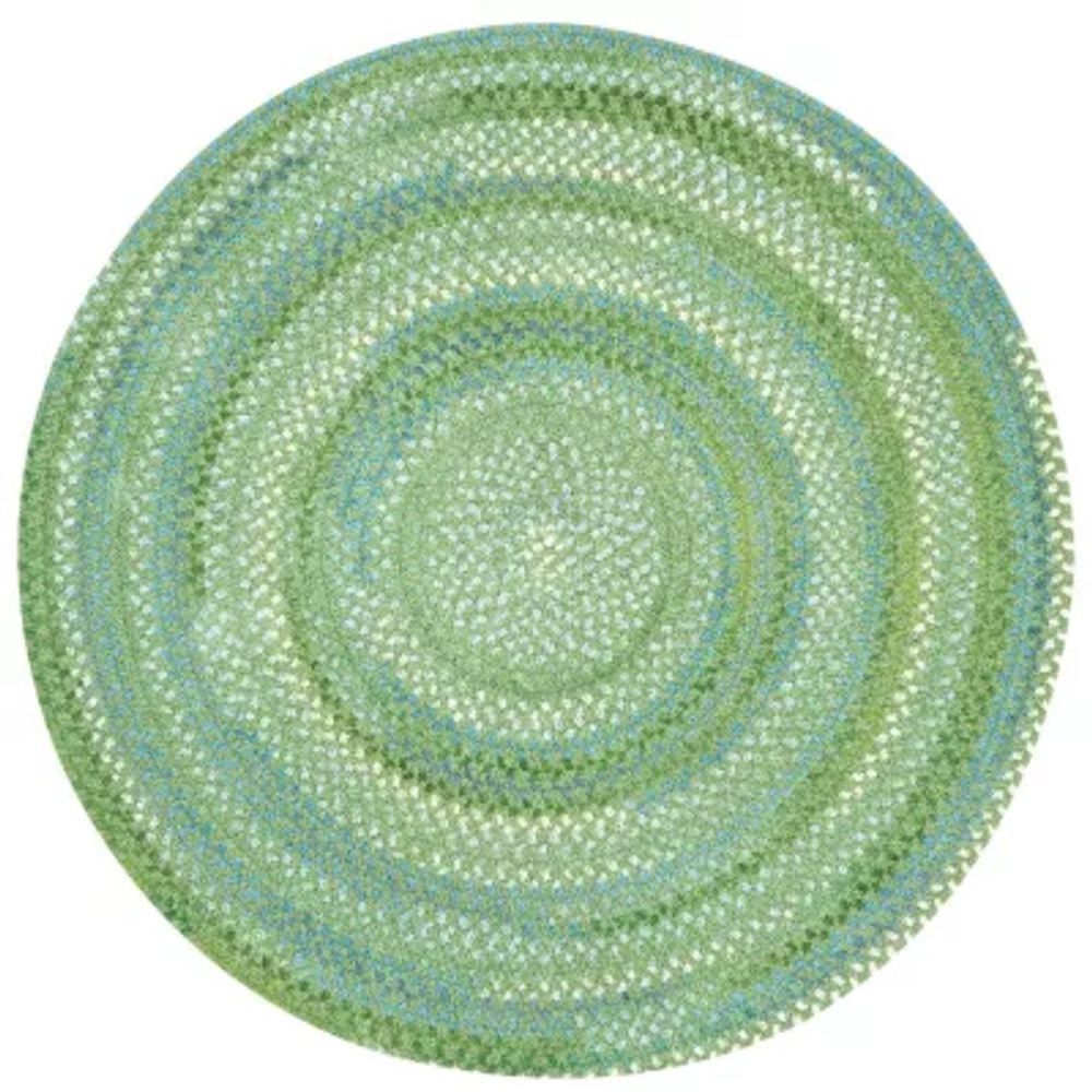 Capel Inc. Waterway Concentric Braided Round Rugs