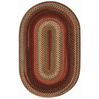 Capel Inc. Portland Concentric Braided Oval Rugs