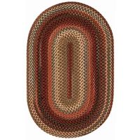 Capel Inc. Portland Concentric Braided Oval Rugs