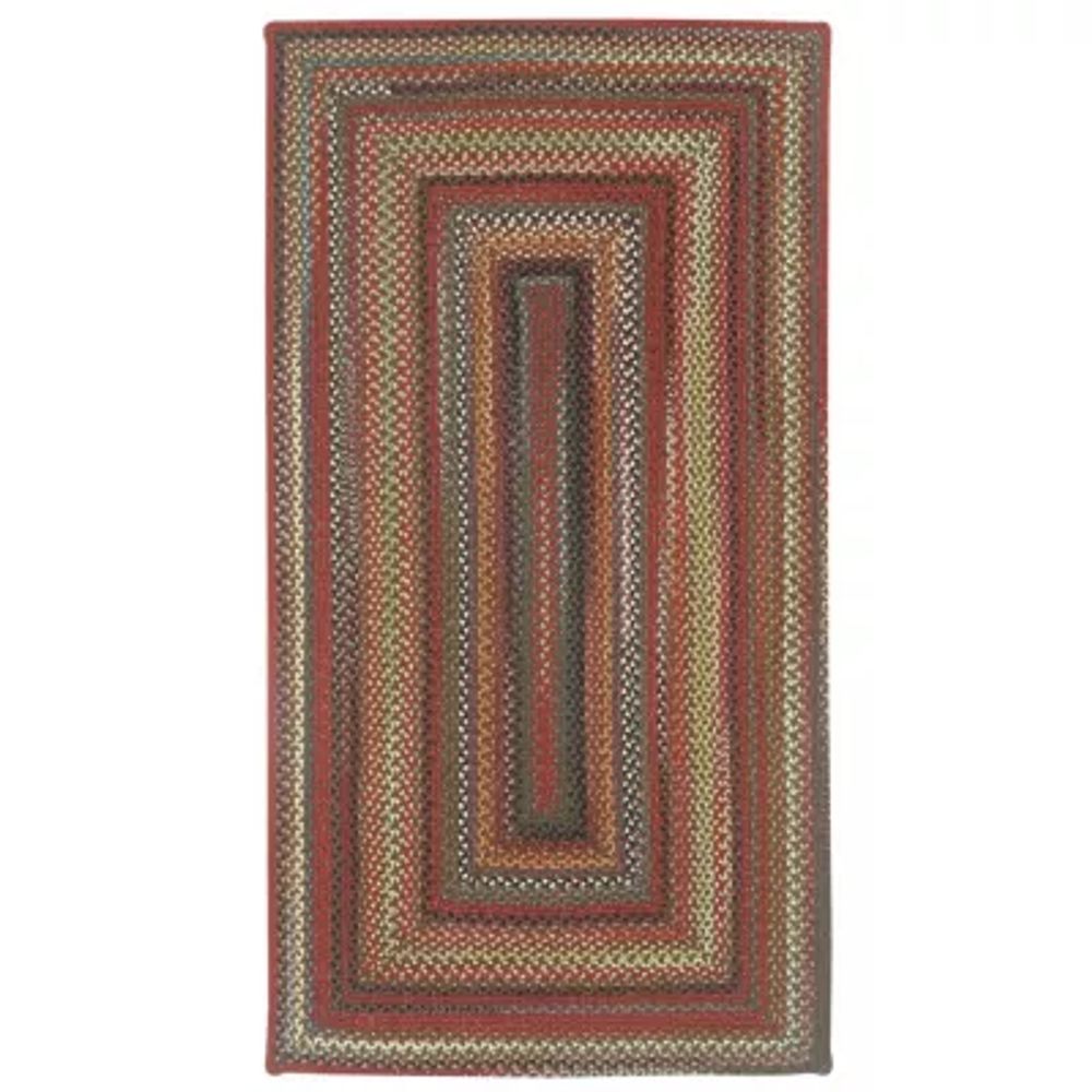 Capel Inc. Portland Concentric Braided RectangularRugs