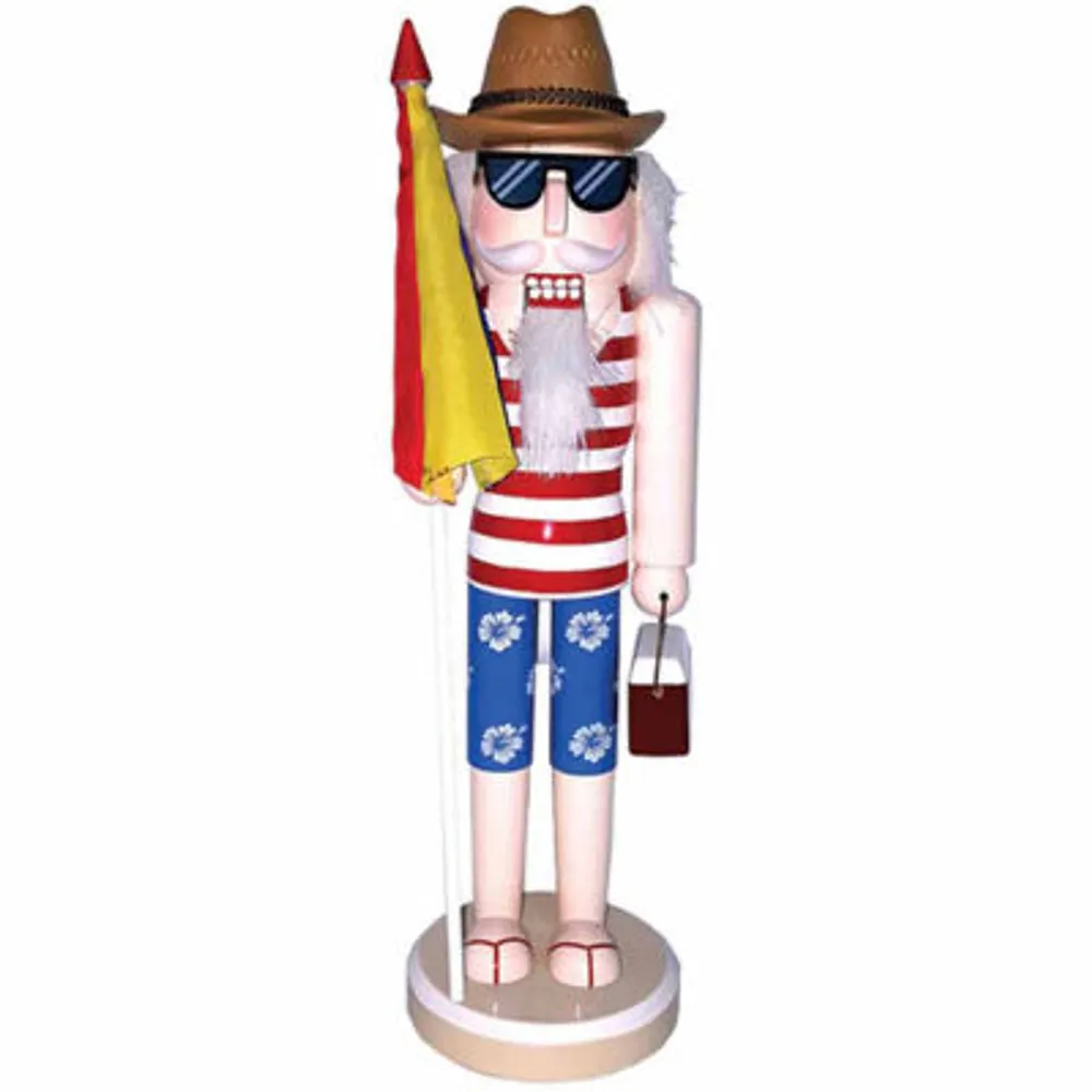 14" Beach" Christmas Nutcracker