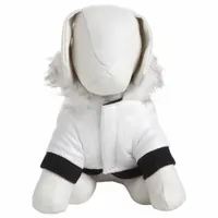 The Pet Life Aspen Winter-White Fashion Parka Coat