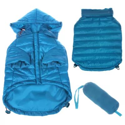 The Pet Life Lightweight Adjustable 'Sporty Avalanche' Coat