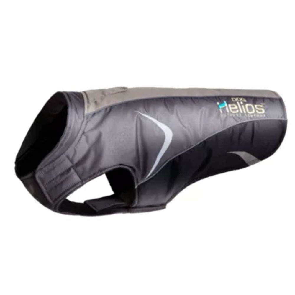 The Pet Life Helios Altitude-Mountaineer Wrap-Hook and Loop Protective Waterproof Dog Coat w/ Blackshark technology