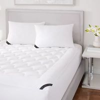 Queen Street Elegance 233 Thread Count Cotton Top Allergen Barrier Mattress Pad