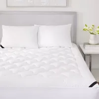 Queen Street Elegance 233 Thread Count Cotton Top Allergen Barrier Mattress Pad