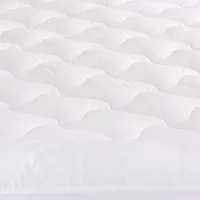 Queen Street Elegance 233 Thread Count Cotton Top Allergen Barrier Mattress Pad