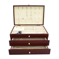 Paul K. O'Rourke Co. Walnut-Finish Jewelry Box