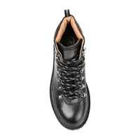 Thomas And Vine Mens Grant Block Heel Lace-Up Boots