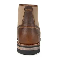 Territory Mens Summit Block Heel Lace-Up Boots