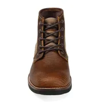 Territory Mens Summit Block Heel Lace-Up Boots