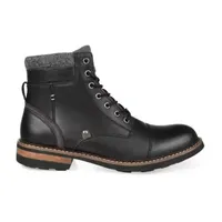 Territory Mens Yukon Block Heel Lace-Up Boots