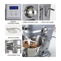 Kenmore Elite 6 qt Bowl-Lift Stand Mixer with Countdown Timer- 600 Watts