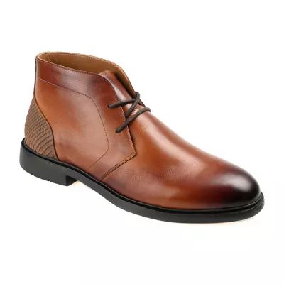 Thomas And Vine Mens Aldridge Block Heel Chukka Boots
