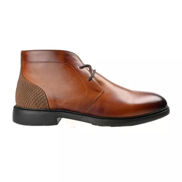 Thomas And Vine Mens Aldridge Block Heel Chukka Boots