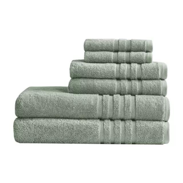 Nautica Zane Chevron Cotton Terry 6 Piece Towel Set