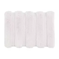 Madison Park Tufted Pearl Channel Soft Solid Bath Rug