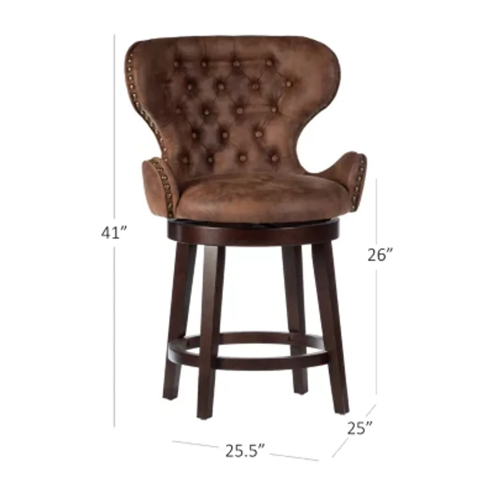 Mid-City Counter Height Swivel Bar Stool