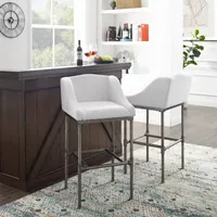 Dillon Upholstered Bar Height Stool