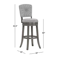 Santa Clara Il Swivel Bar Height Stool