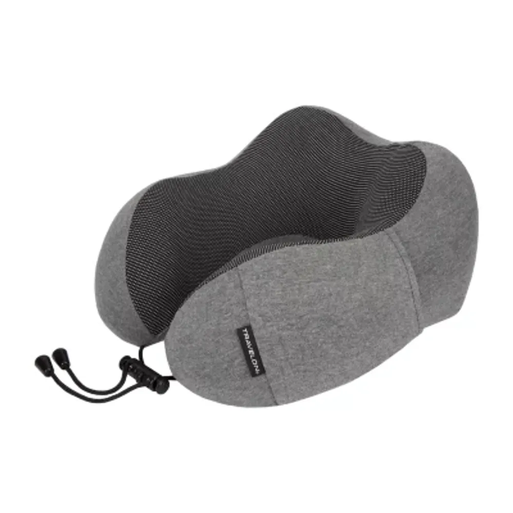 Travelon Contoured Memory Foam Travel Neck Pillow