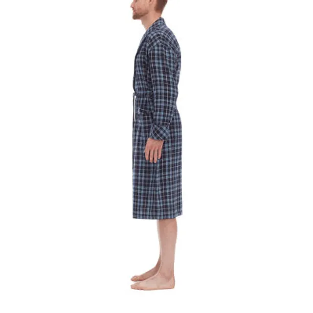 Residence Mens Flannel Long Sleeve Long Length Robe - JCPenney